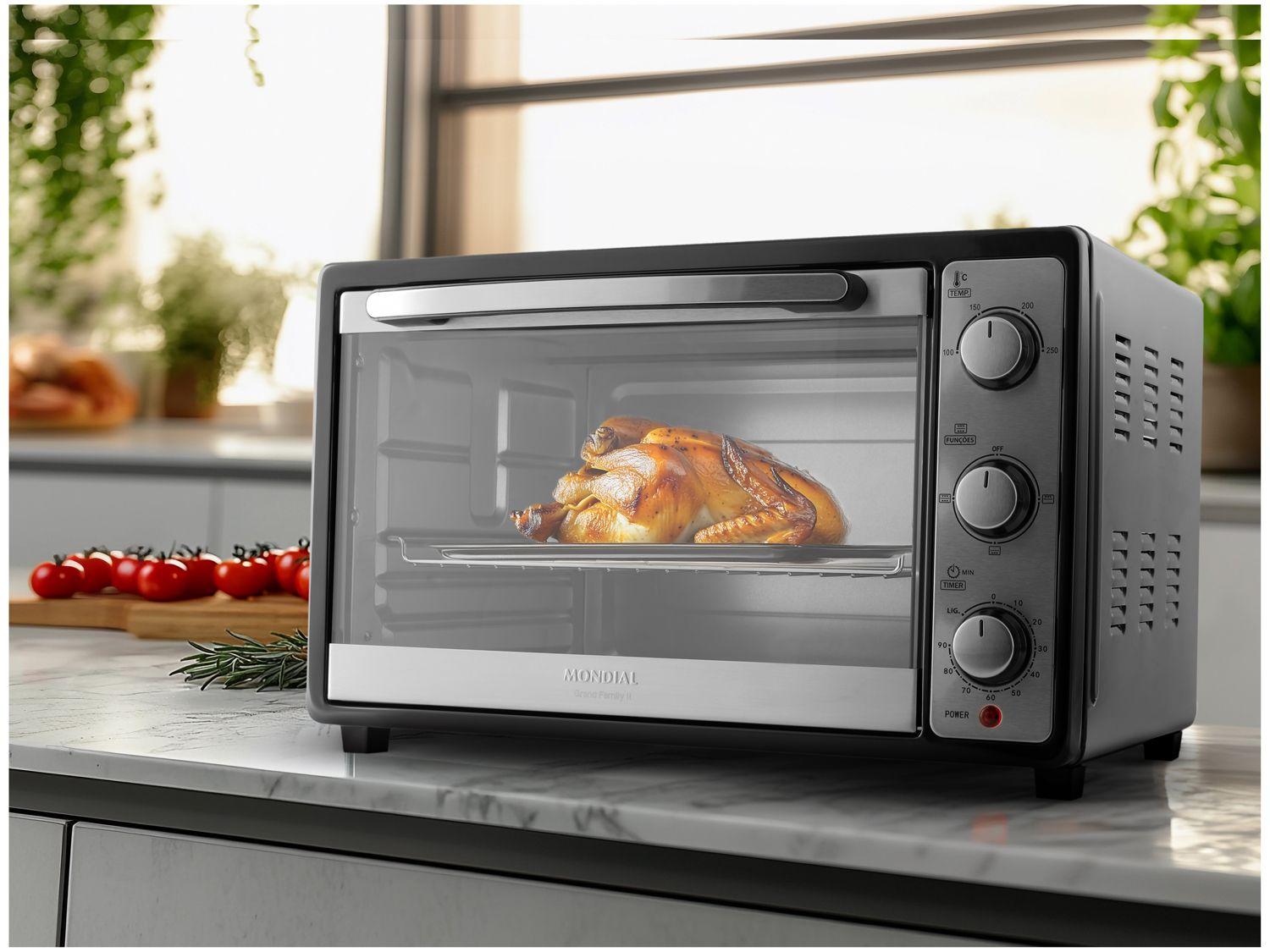 Forno Elétrico de Bancada Mondial com Timer
