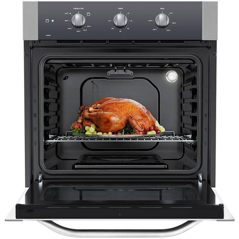 Forno Elétrico de Embutir A Gas Electrolux Inox 73 Litros 220V - Fornos ...