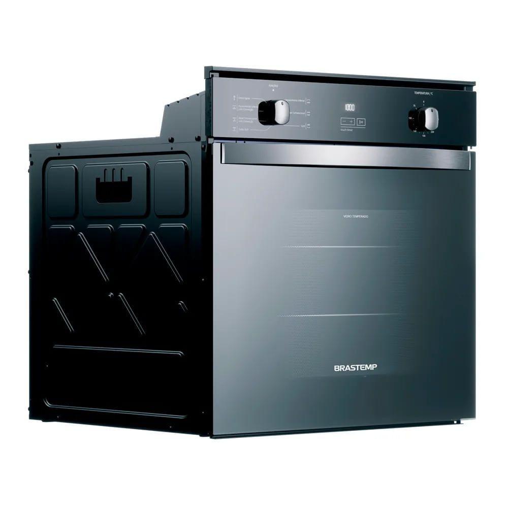Forno Elétrico de Embutir Brastemp 84 Litros Inox 220V BOC84ARBNA