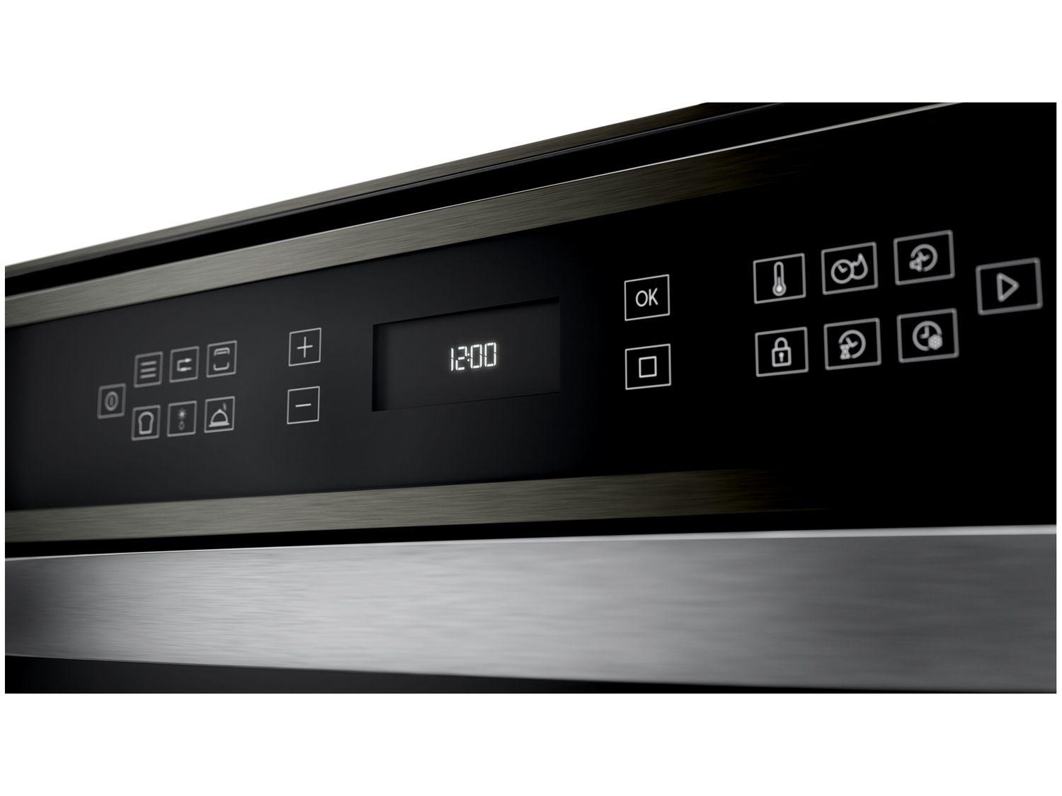 Forno Elétrico de Embutir Brastemp de Convecção e Grill 84L Black Inox Eclipse Collection BOT84AP