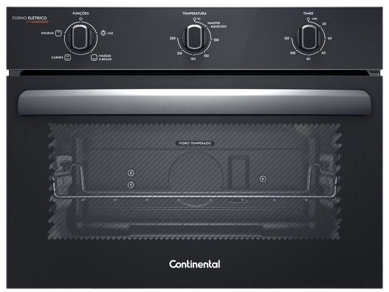 Forno Elétrico de Embutir Continental 50L