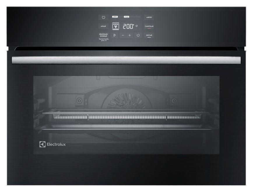 Forno Elétrico de Embutir Electrolux Multifuncional 50L Preto Experience OE5EA