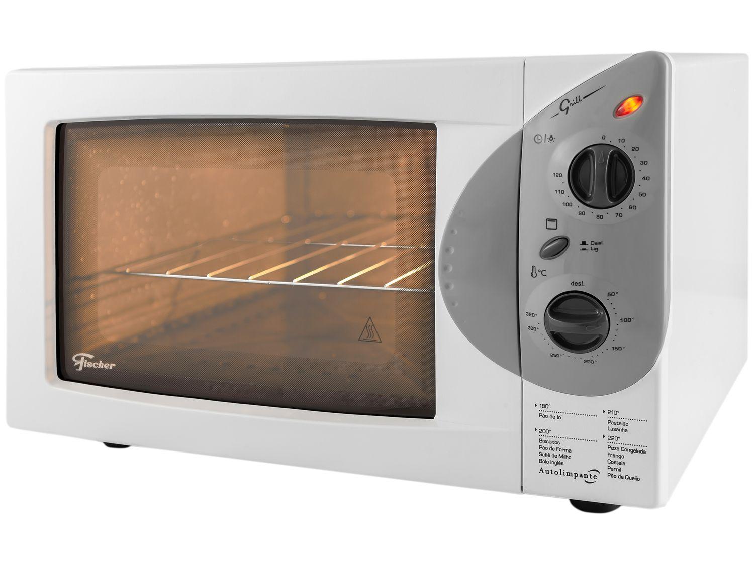 Forno Elétrico Fischer Autolimpante Grill 44L
