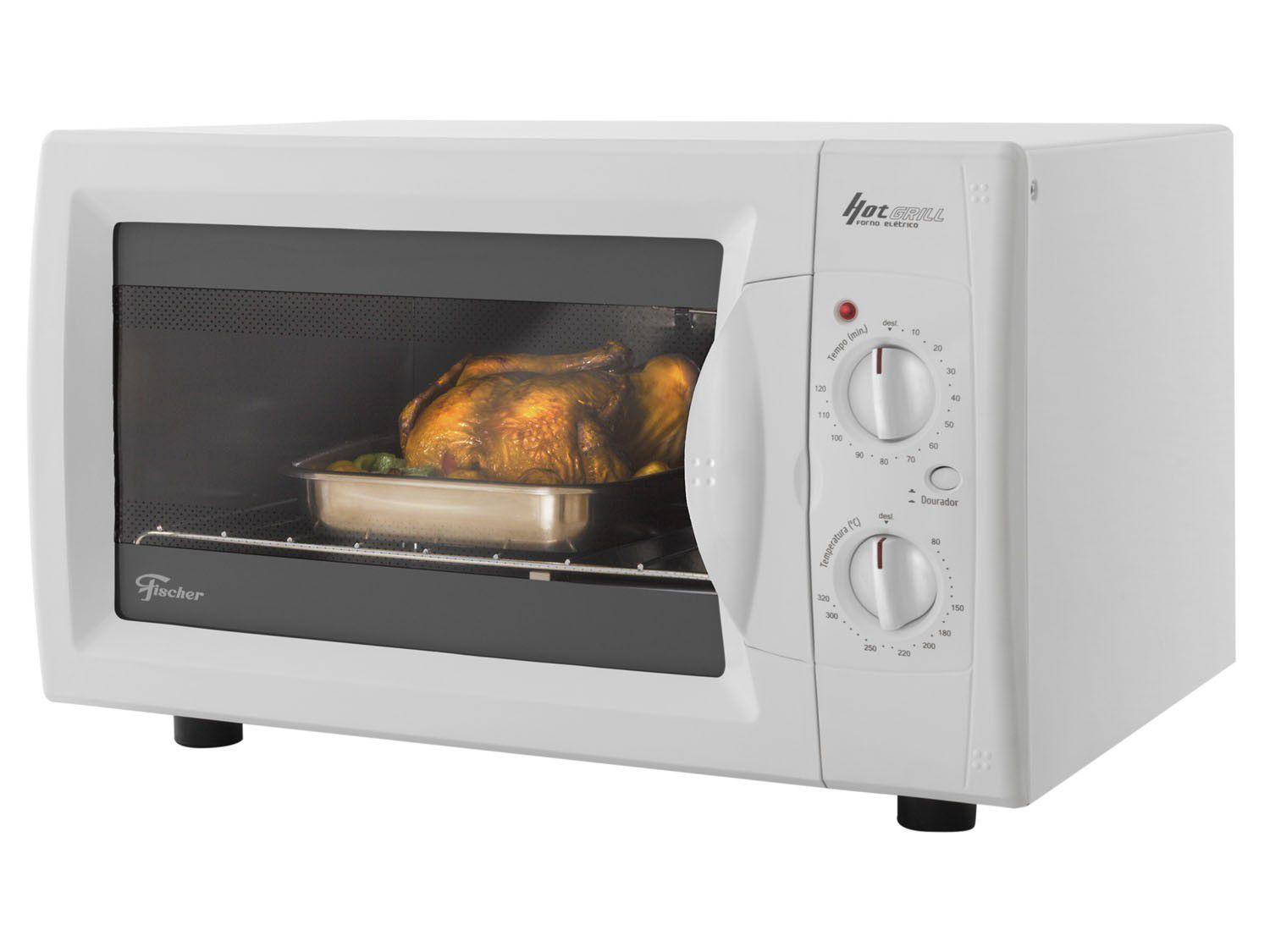 Forno Elétrico Fischer Hot Grill 44L - Timer - Forno Elétrico ...