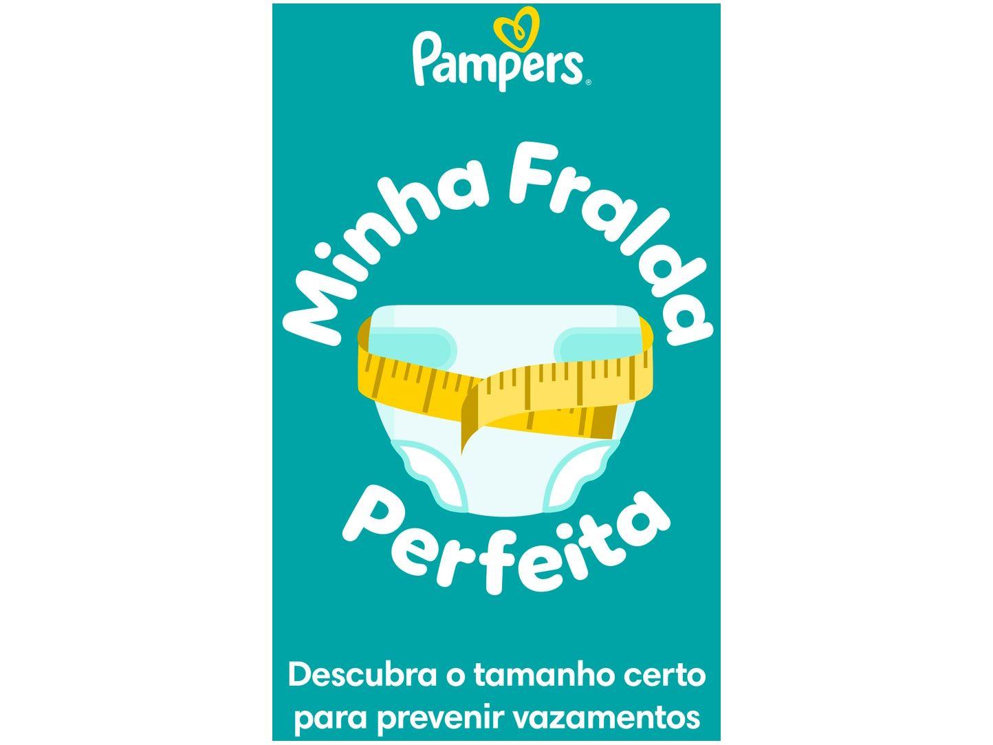 Fralda Calça Pampers Ajuste Total Tam. G 9 a 13Kg 2 Pacotes com 72 Unidades Cada