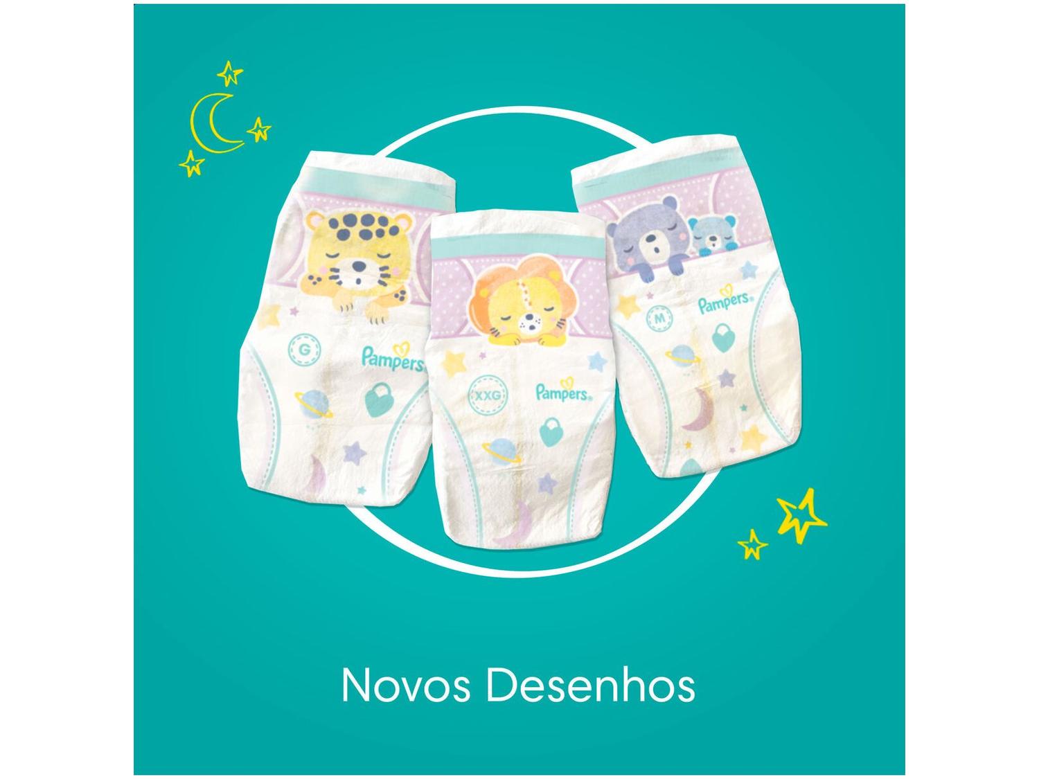 Fralda Calça Pampers Ajuste Total Tam. XG 11 a 15Kg 2 Pacotes com 66 Unidades Cada