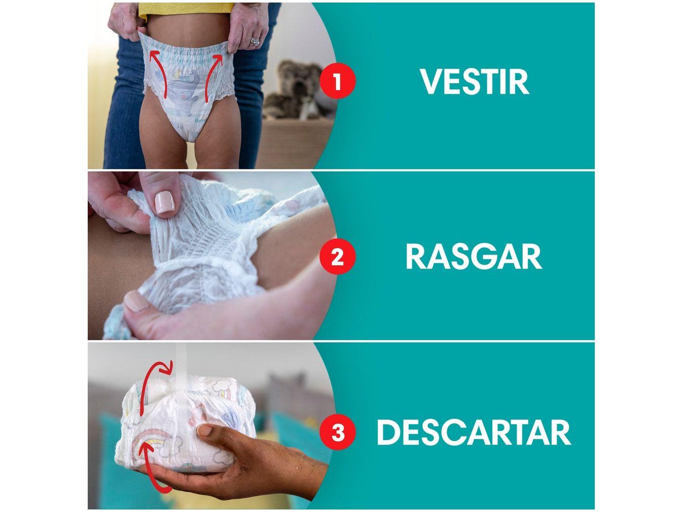 Fralda Calça Pampers Ajuste Total Tam. XG 11 a 15Kg 2 Pacotes com 66 Unidades Cada