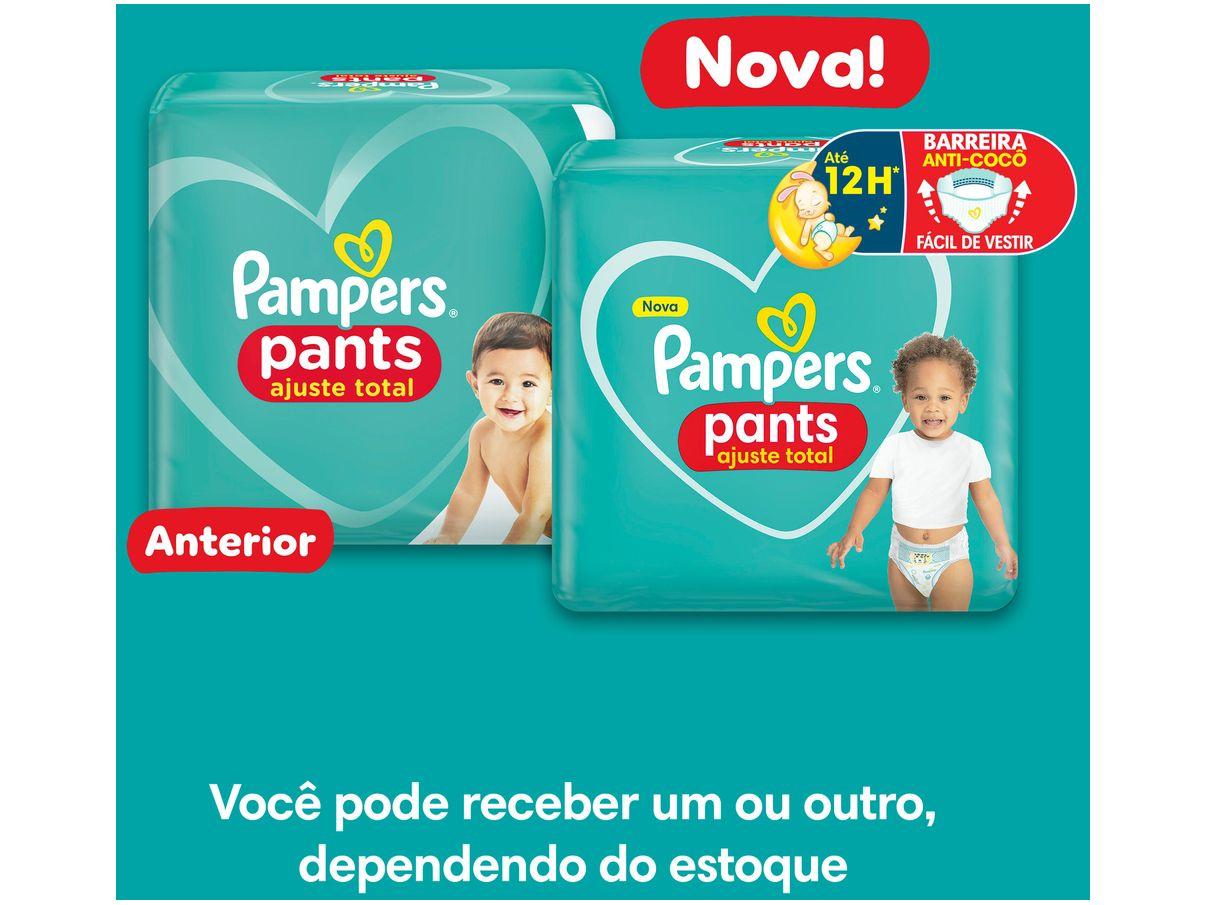 Fralda Calça Pampers Pants Ajuste Total