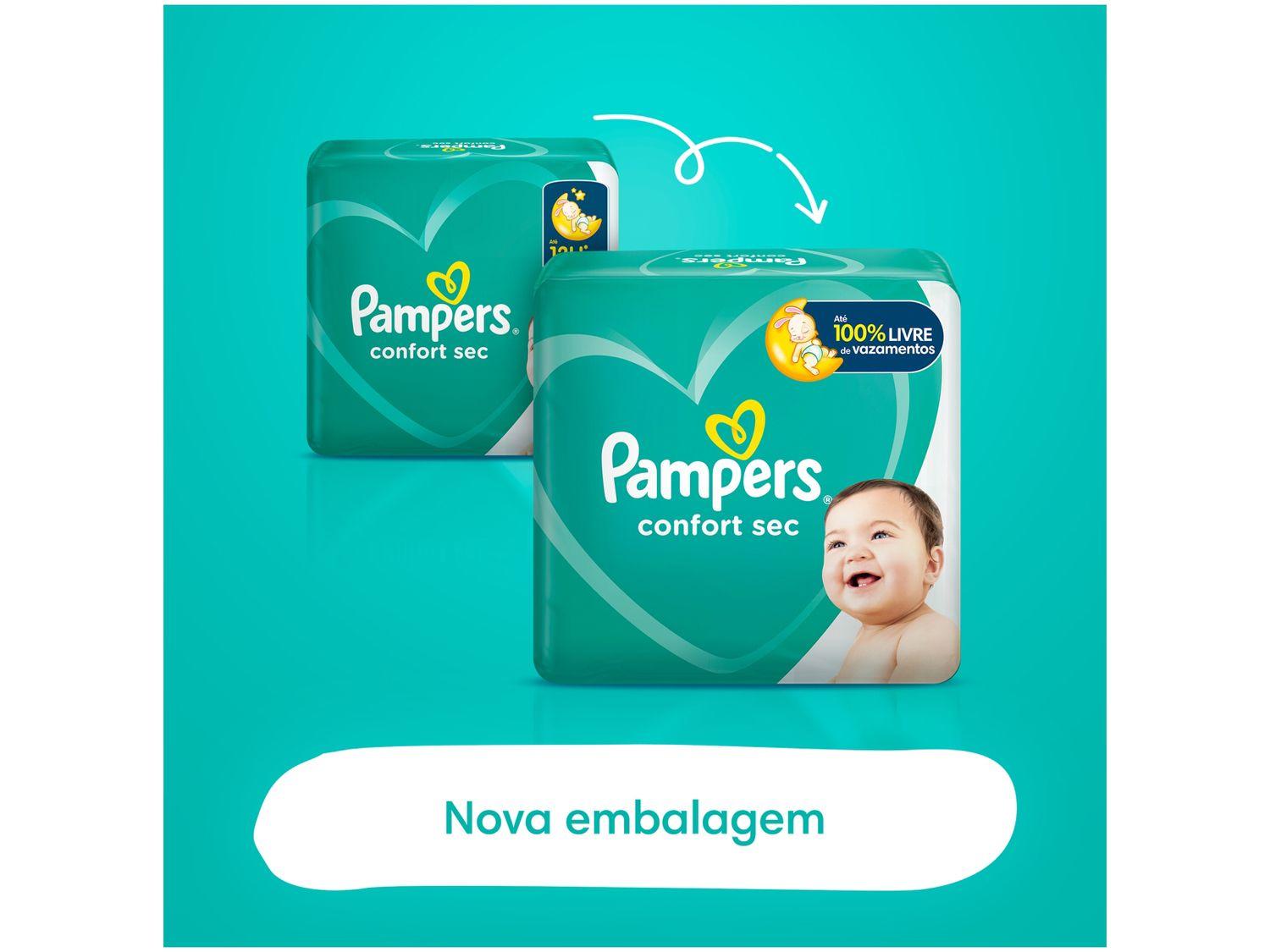 Fralda Pampers ConfortSec Tam. XG 11 a 15Kg 88 Unidades