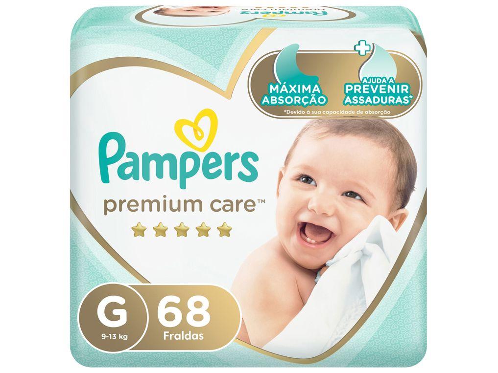 Fralda Pampers Premium Care G