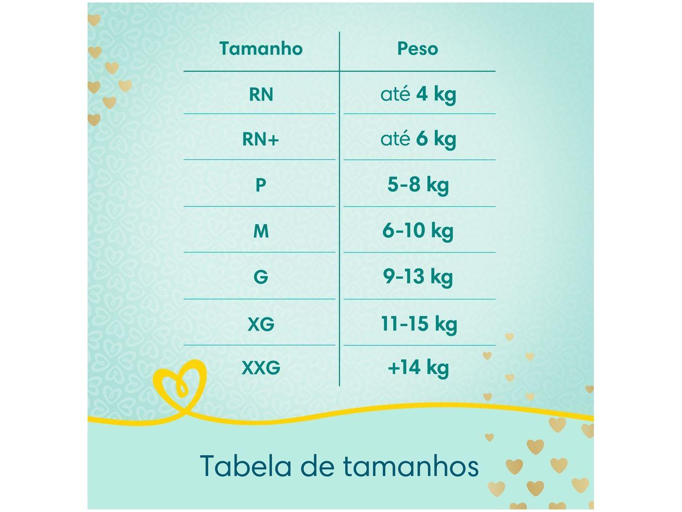 Fralda Pampers Premium Care G