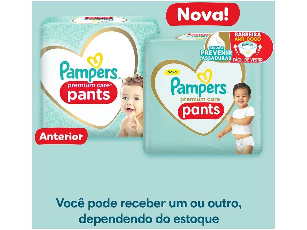 Fralda Pampers Premium Care Pants Calça Tam. G