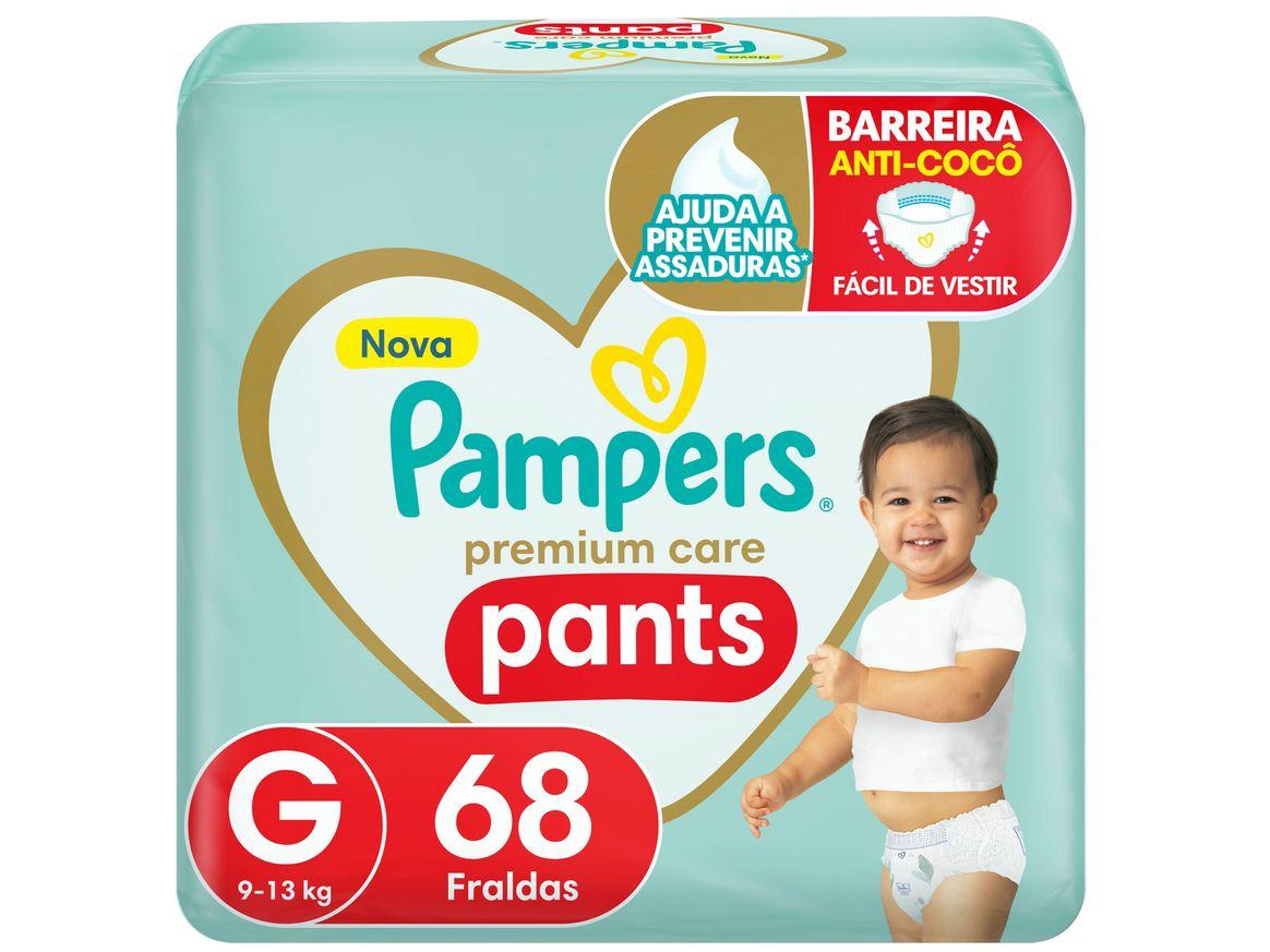 Fralda Pampers Premium Care Pants Calça Tam. G