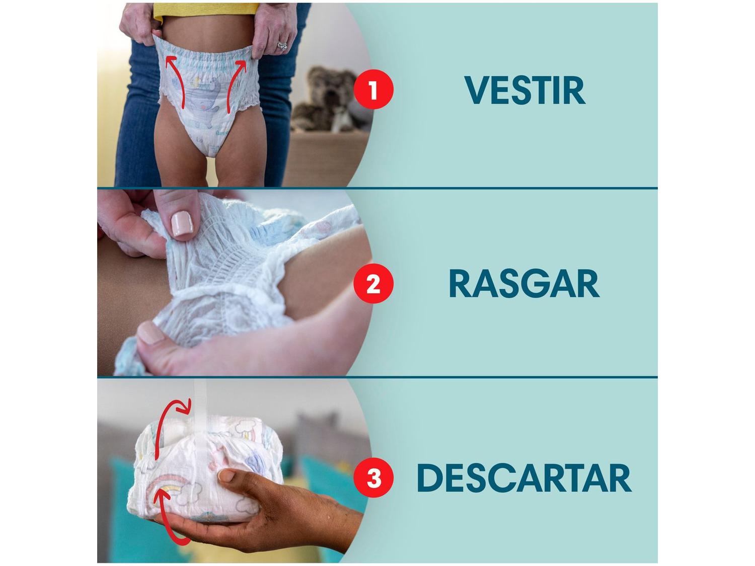 Fralda Pampers Premium Care Pants Calça Tam. G