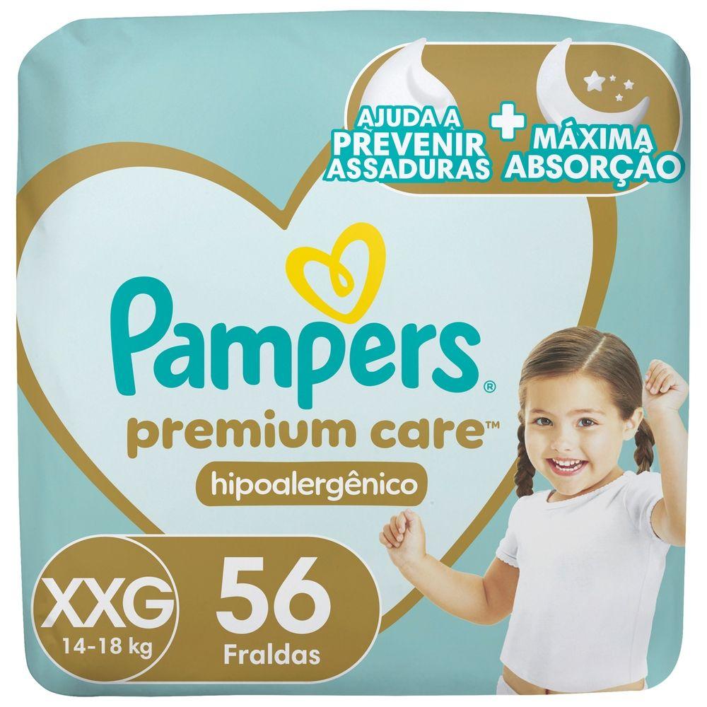 Fralda Pampers Premium Care XXG + de 14kg