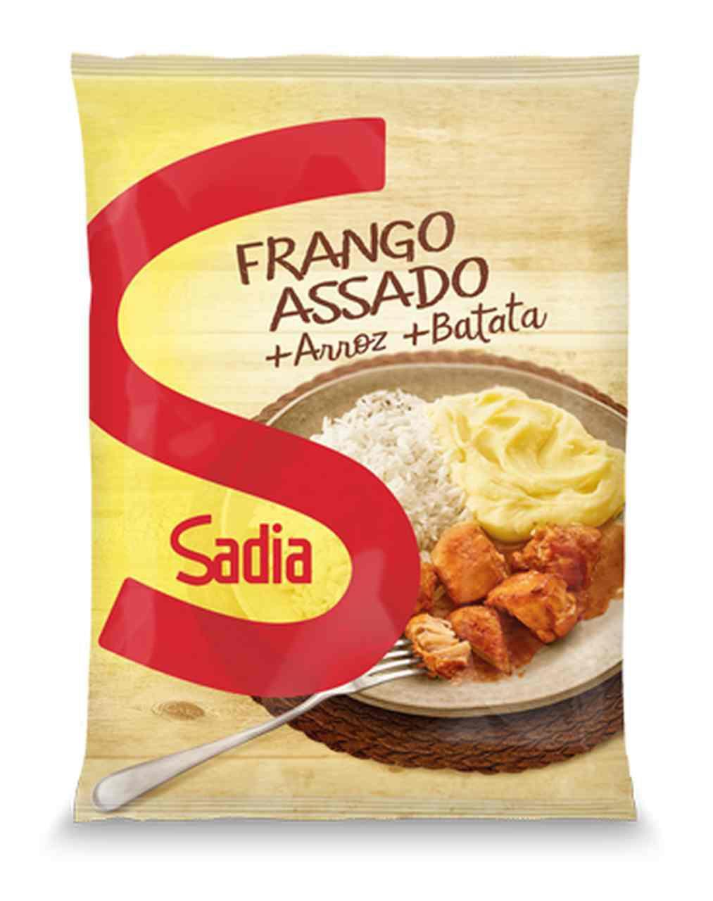 Frango Assado, Arroz E Pure De Batata Sadia 350g - Prato Pronto - Magazine  Luiza