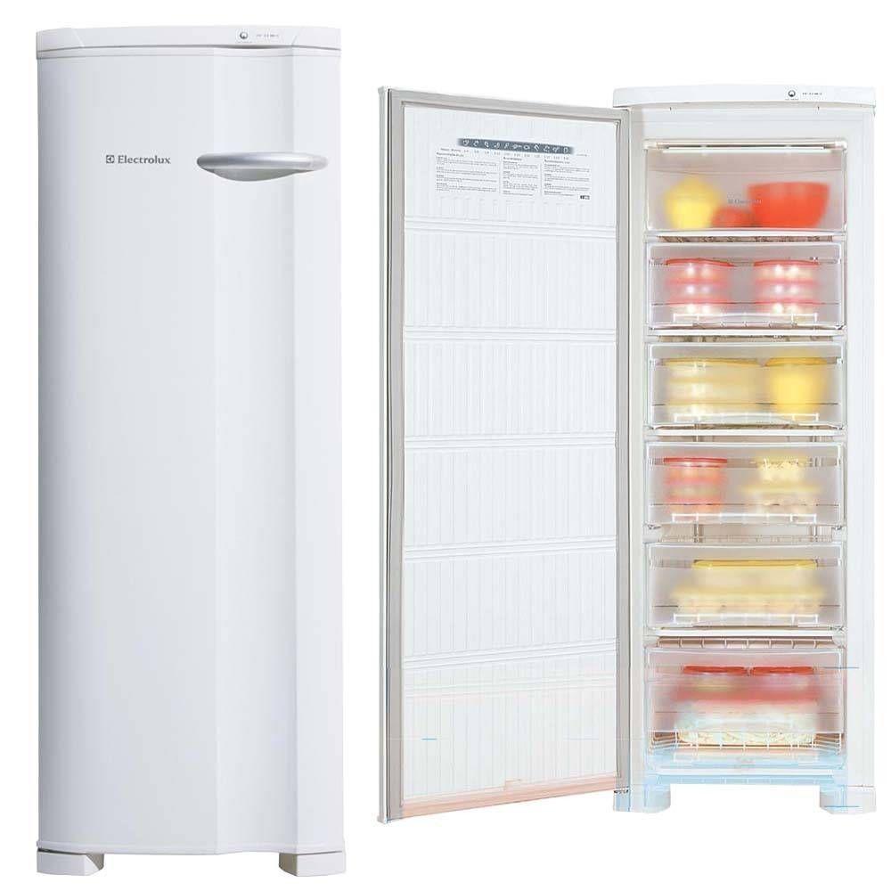 Freezer Electrolux 1 Porta Vertical 173 Litros Branco Cycle Defrost