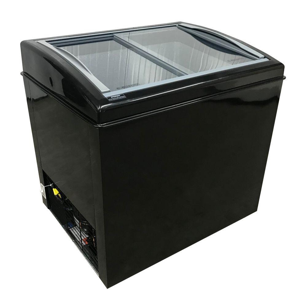 Freezer Horizontal 300 Litros Preto Ártico 220V FH300C Artico