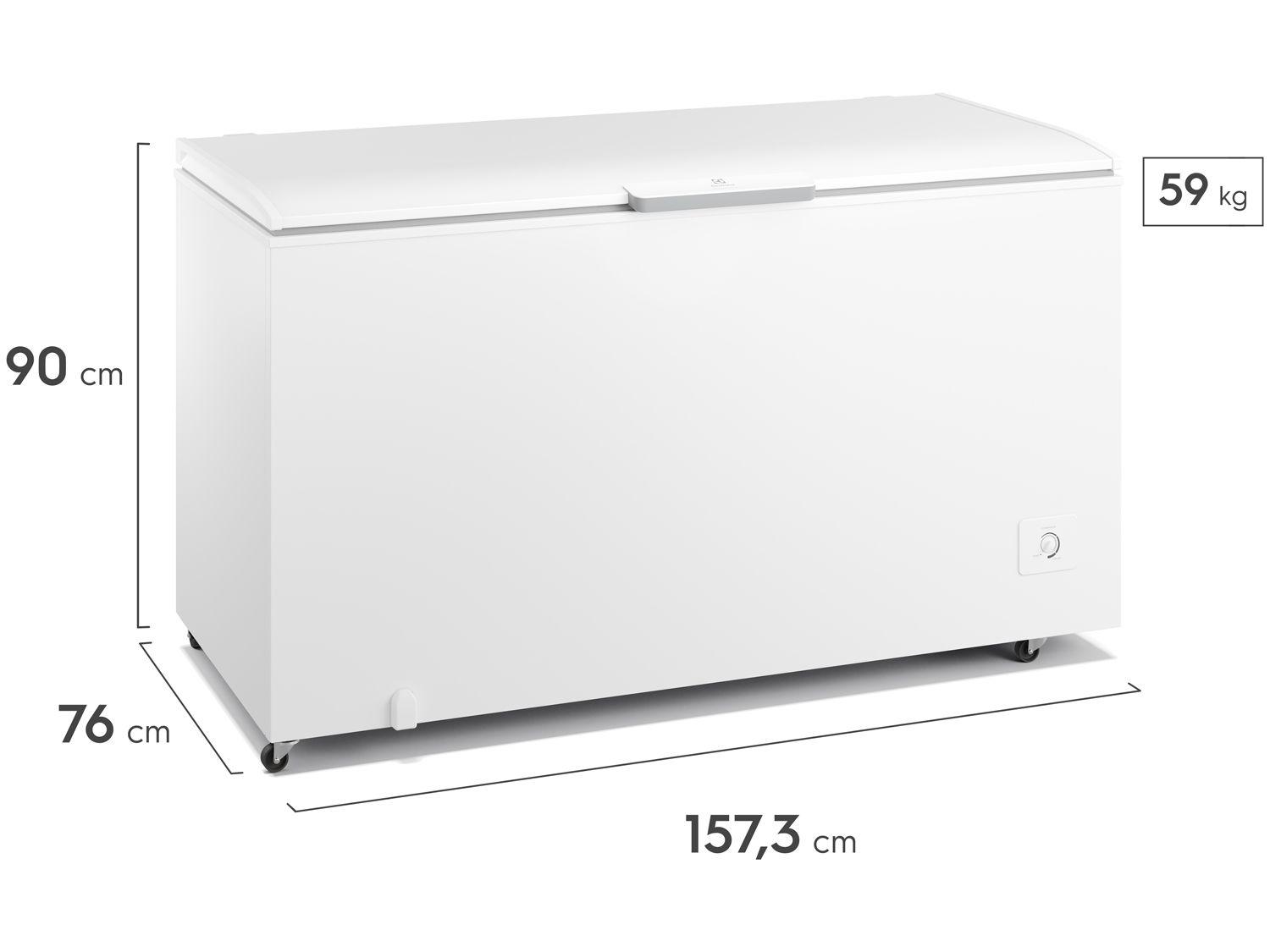 Freezer Horizontal Electrolux Cycle Defrost 1 Porta 513L HI550