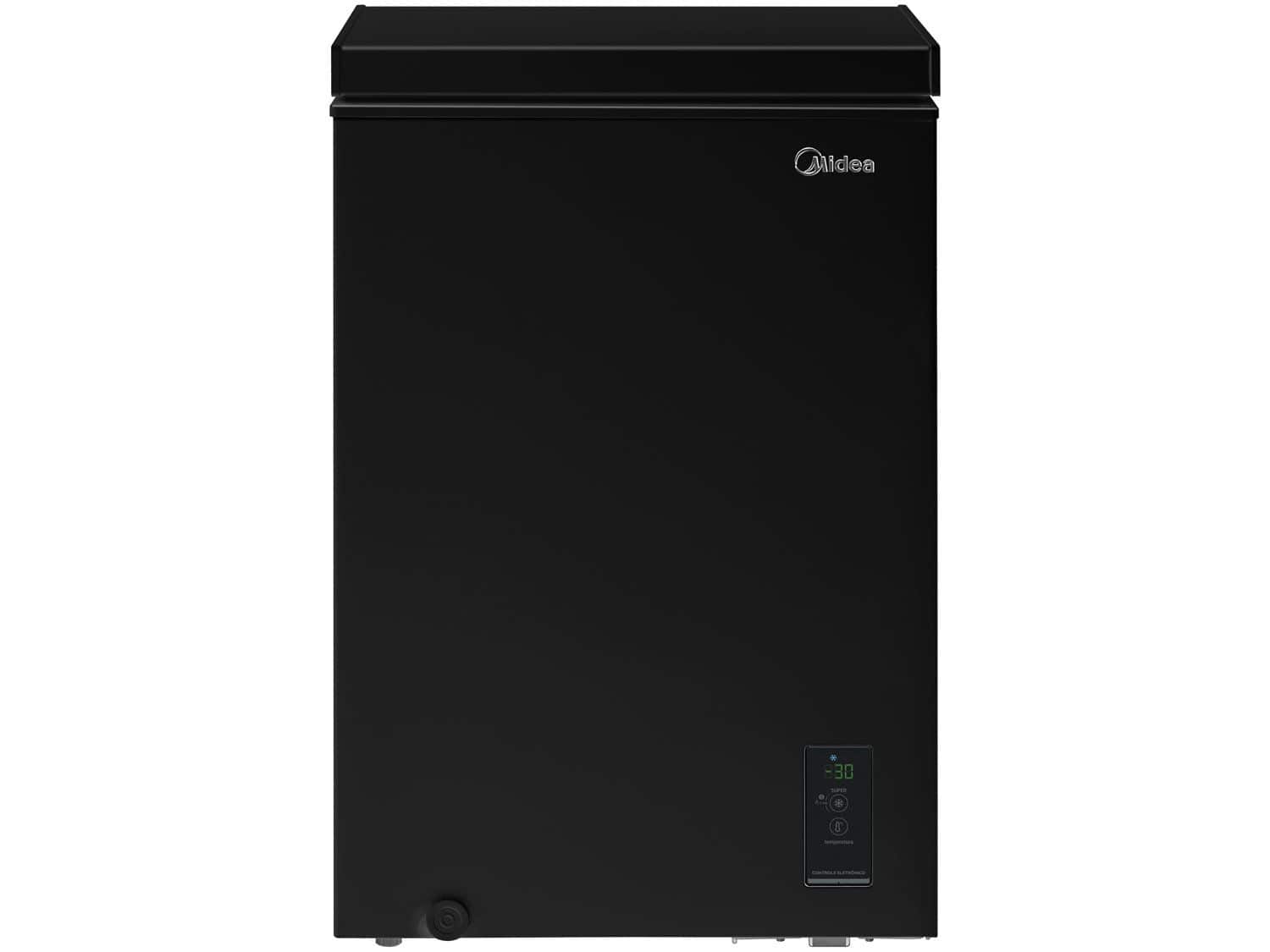 Freezer Horizontal Midea 100 Litros Inverter MDRC151FZD303| Preto - Bivolt