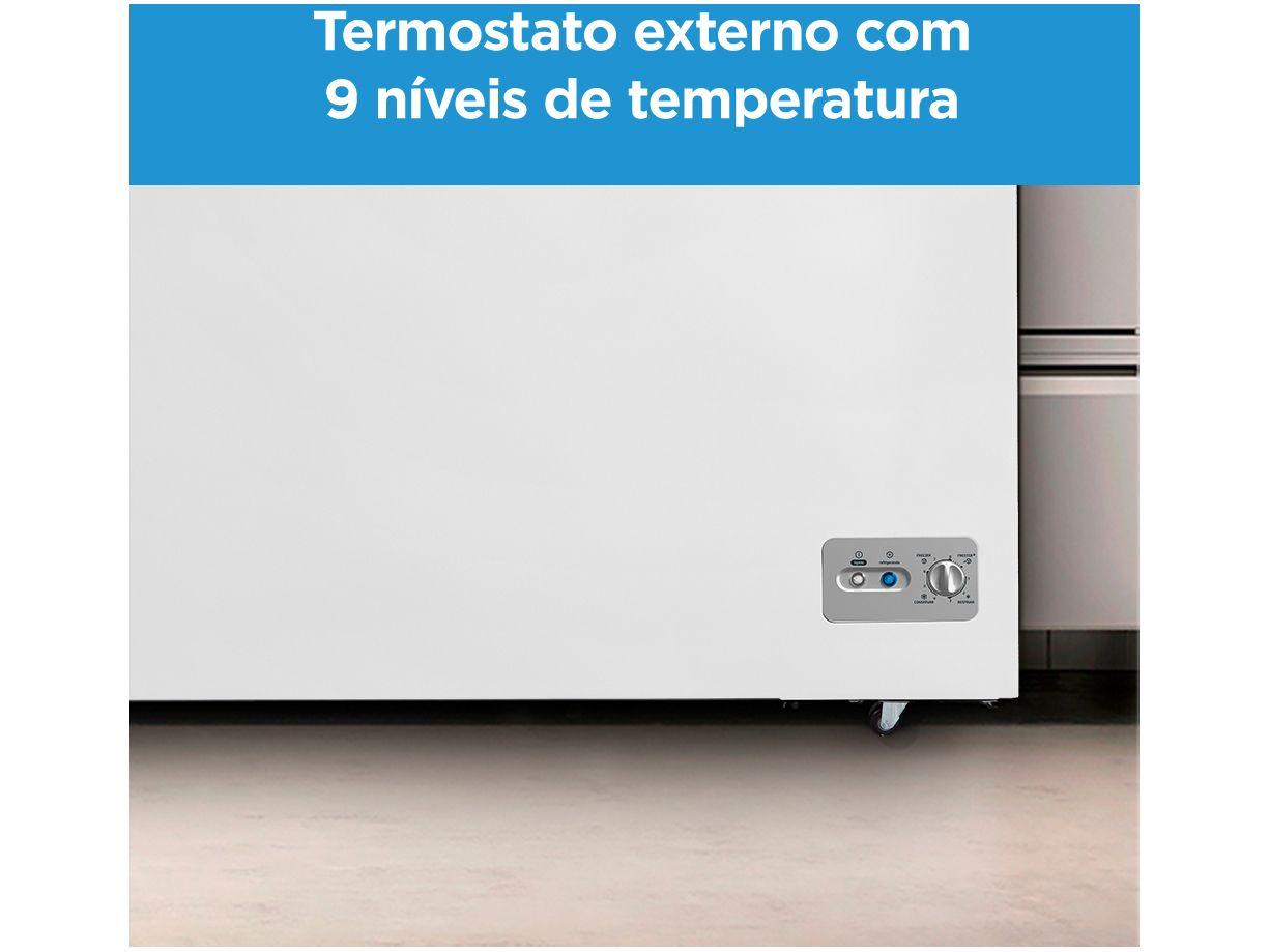 Freezer Horizontal Midea 2 Portas 362L MDRC522FZD011