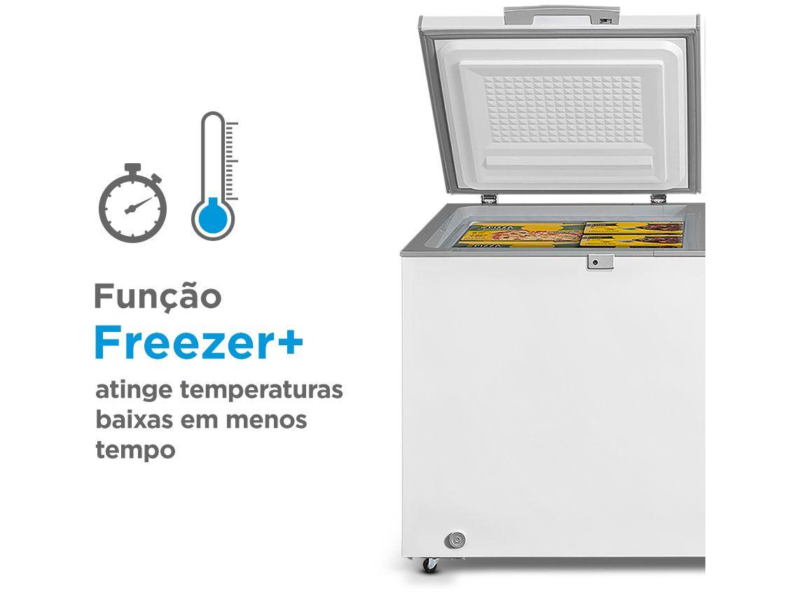 Freezer Horizontal Midea 2 Portas 362L MDRC522FZD011