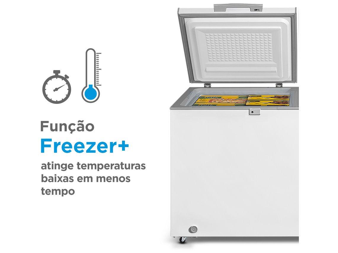 Freezer Horizontal Midea 2 Portas 362L MDRC522FZD012