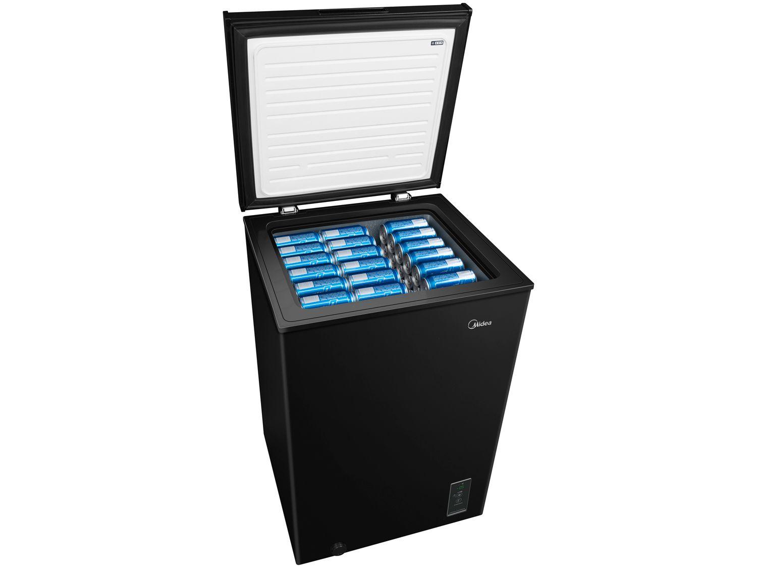 Freezer Industrial Horizontal 1 Porta Midea 100L CBA10P1 Freezer