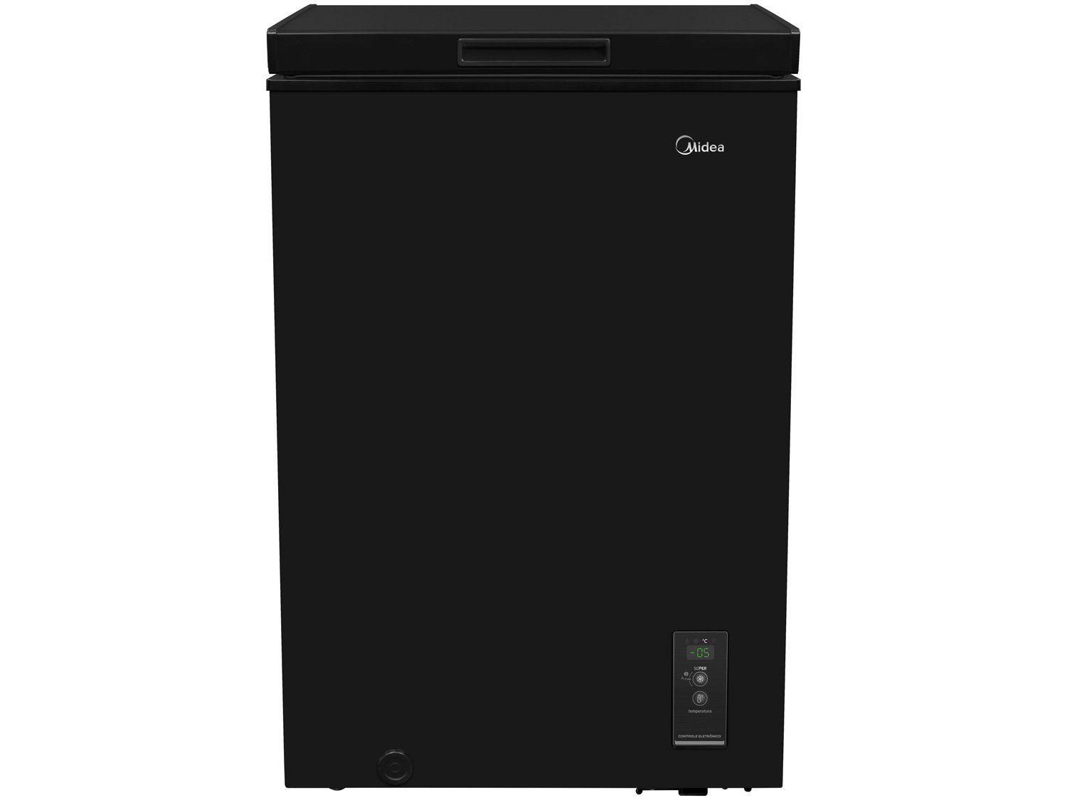 Freezer Industrial Horizontal 1 Porta Midea 100L CBA10P1 Freezer