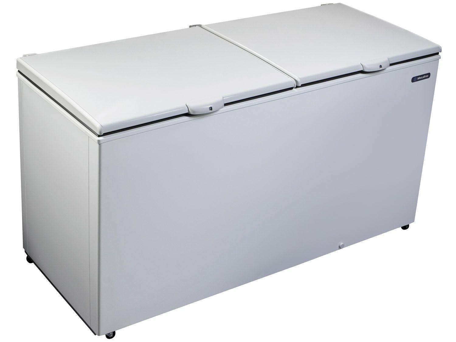 Freezer Industrial Horizontal Metalfrio 2 Portas - 546L DA550 - Freezer ...