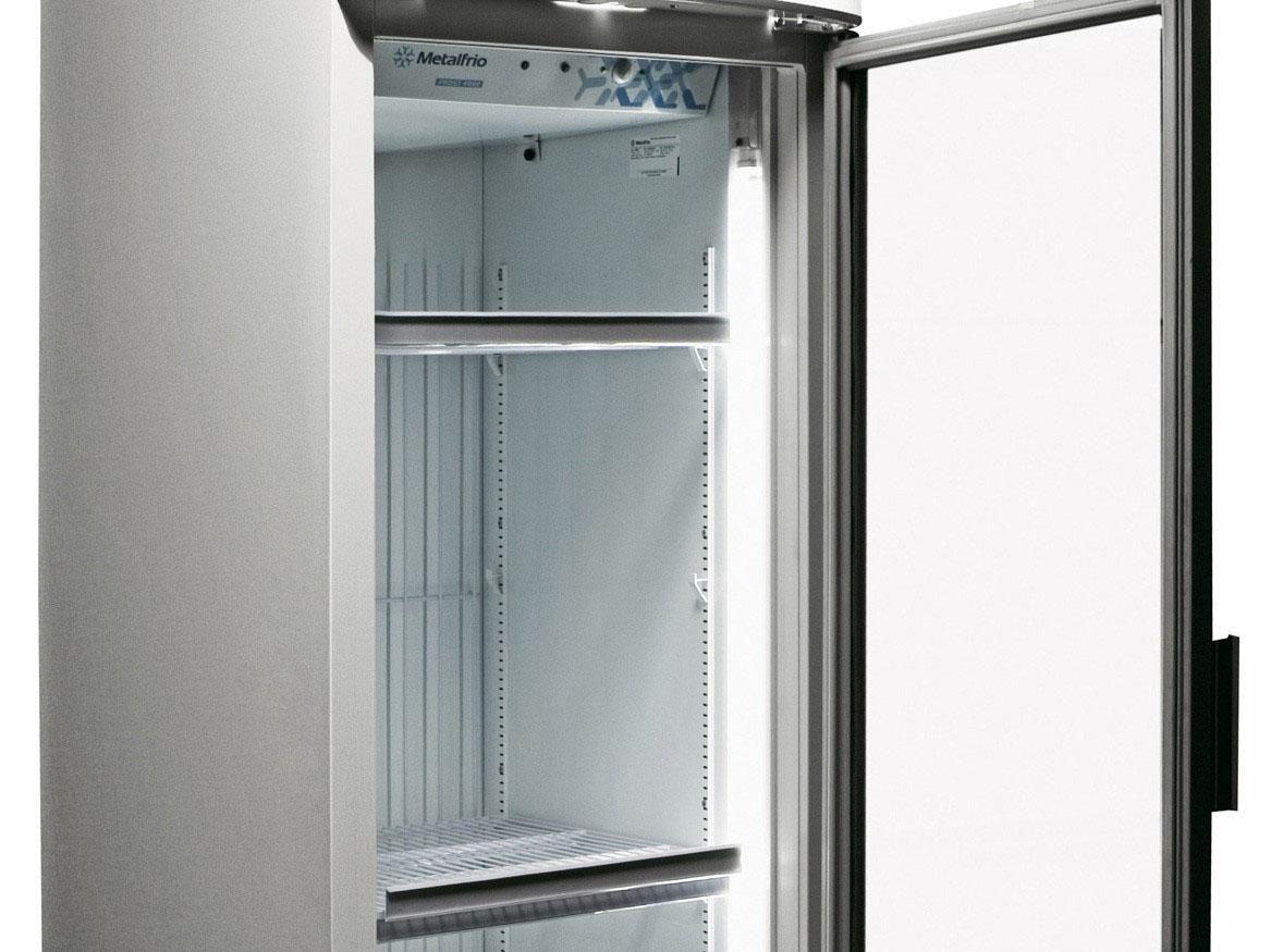 Freezer Industrial Vertical Frost Free Metalfrio 1 Porta 497L Refrigeração Industrial