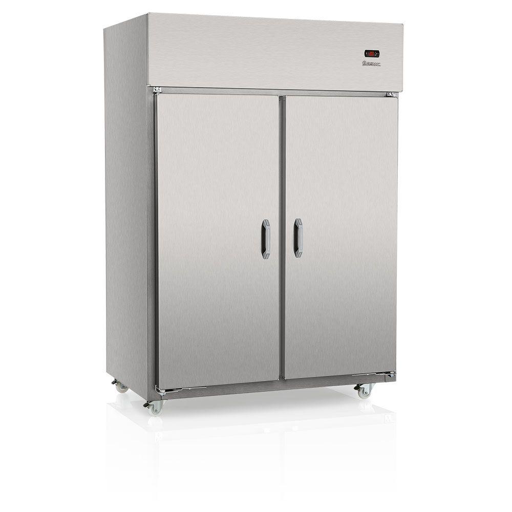 Freezer Inox Vertical GCCS2P Gelopar Freezer Industrial Magazine Luiza