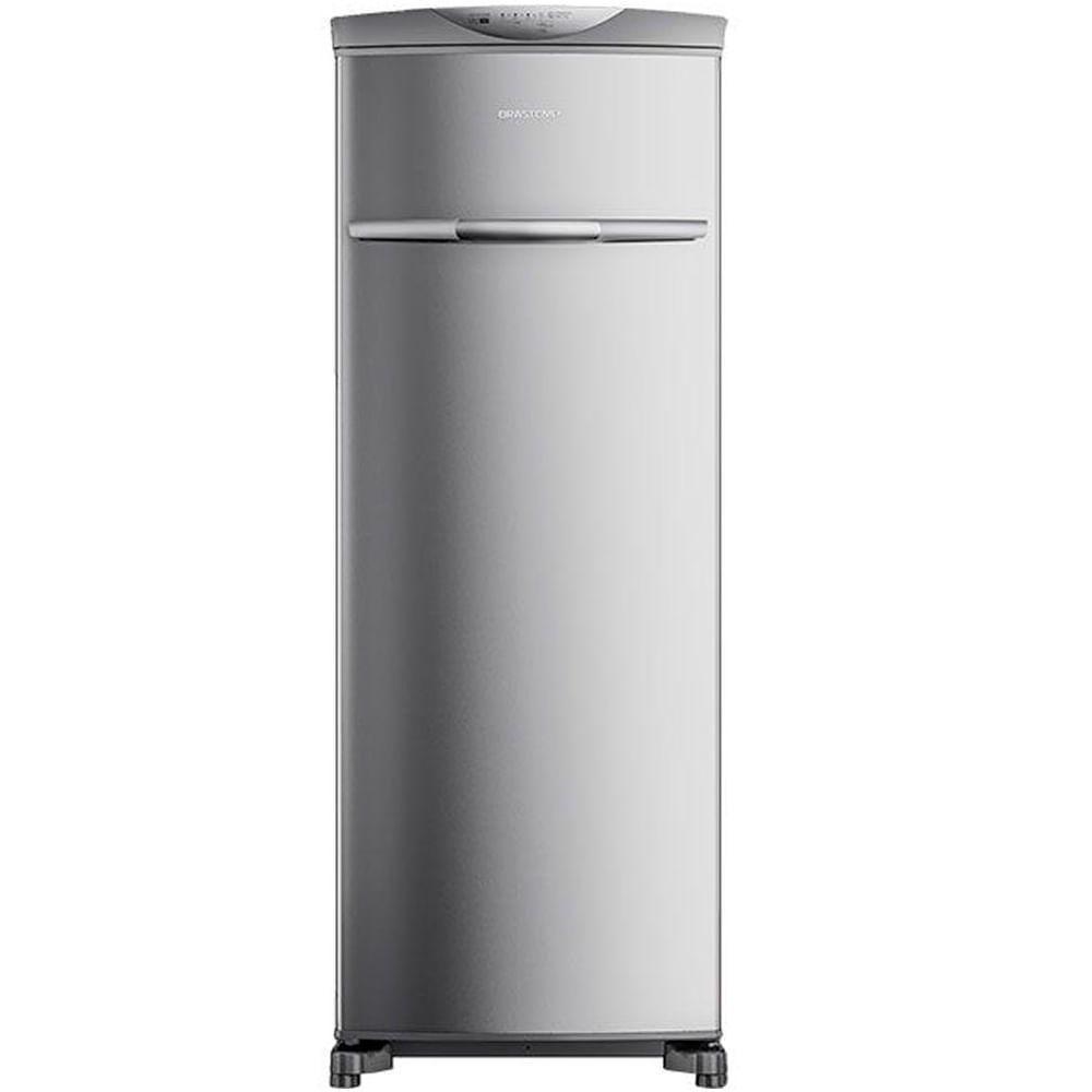 Freezer Vertical Brastemp Flex Frost Free 228 Litros Inox 110V BVR28MKANA Freezer Magazine Luiza