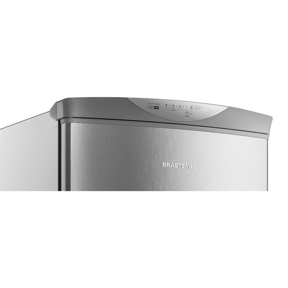Freezer Vertical Brastemp Frost Free 1 Porta BVR28MK Inox Freezer Magazine Luiza