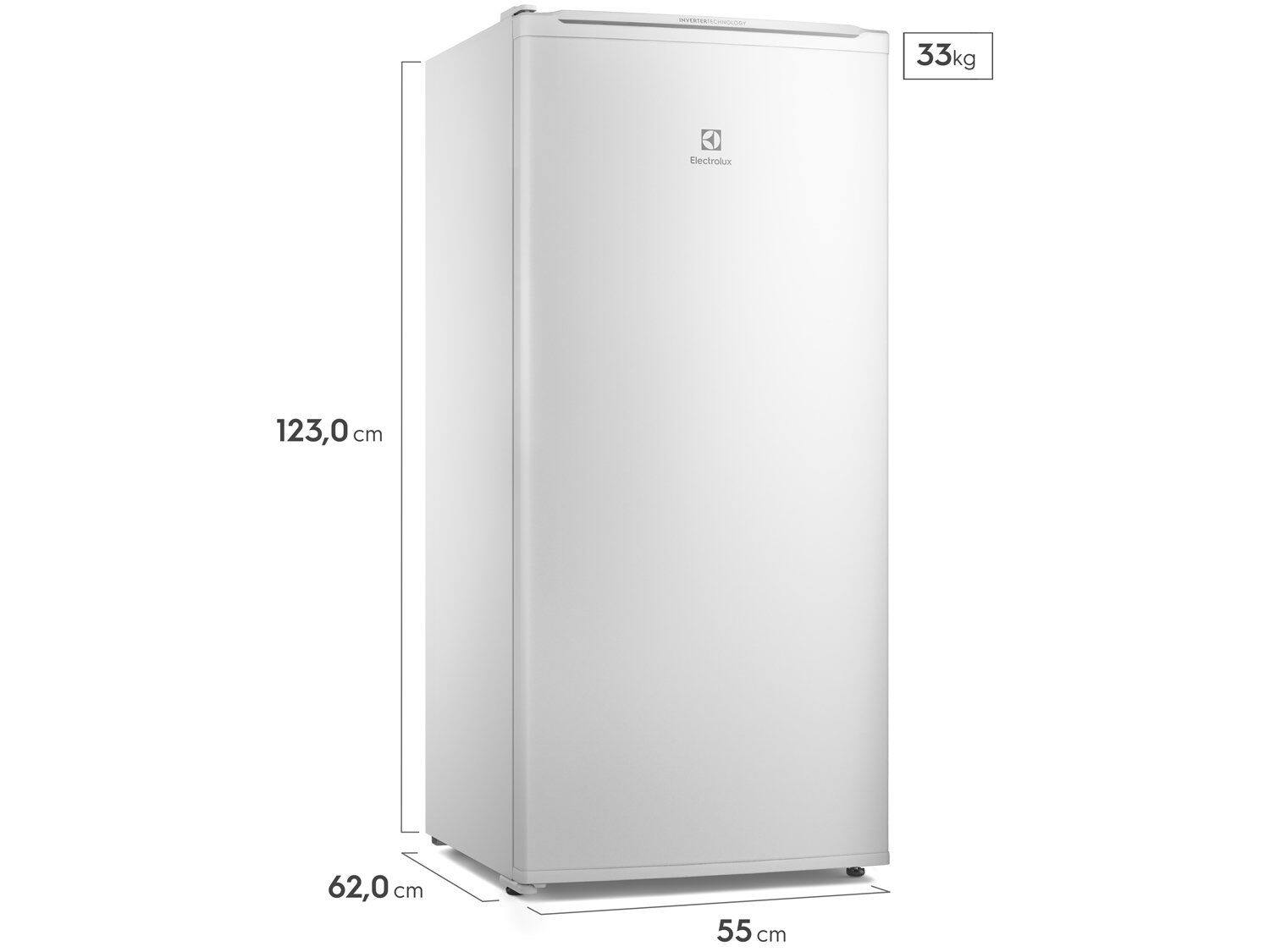 Freezer Vertical Electrolux Cycle Defrost 1 Porta 175L Inverter