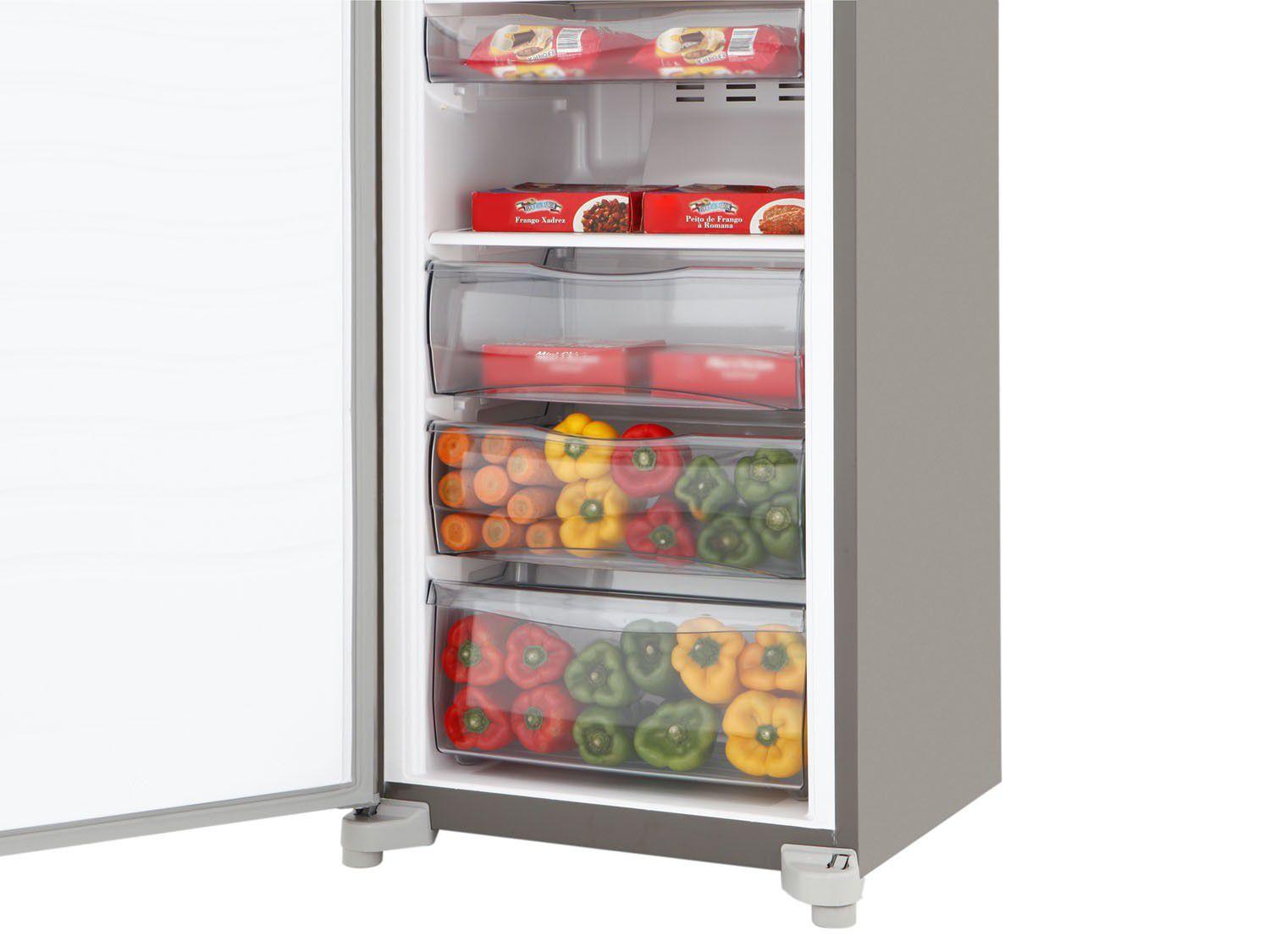 Freezer Vertical Frost Free Brastemp 228L BVR28HRANA Freezer