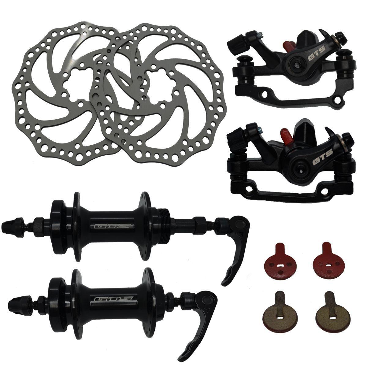 Freio Disco Bicicleta GTS Alumínio Kit Completo com Discos - Freio de  Bicicleta - Magazine Luiza