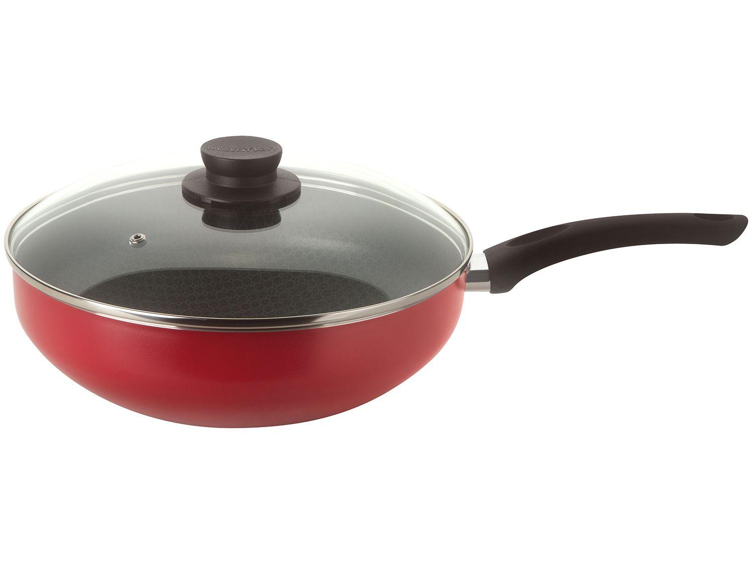 Frigideira Wok Antiaderente Multiflon 28cm