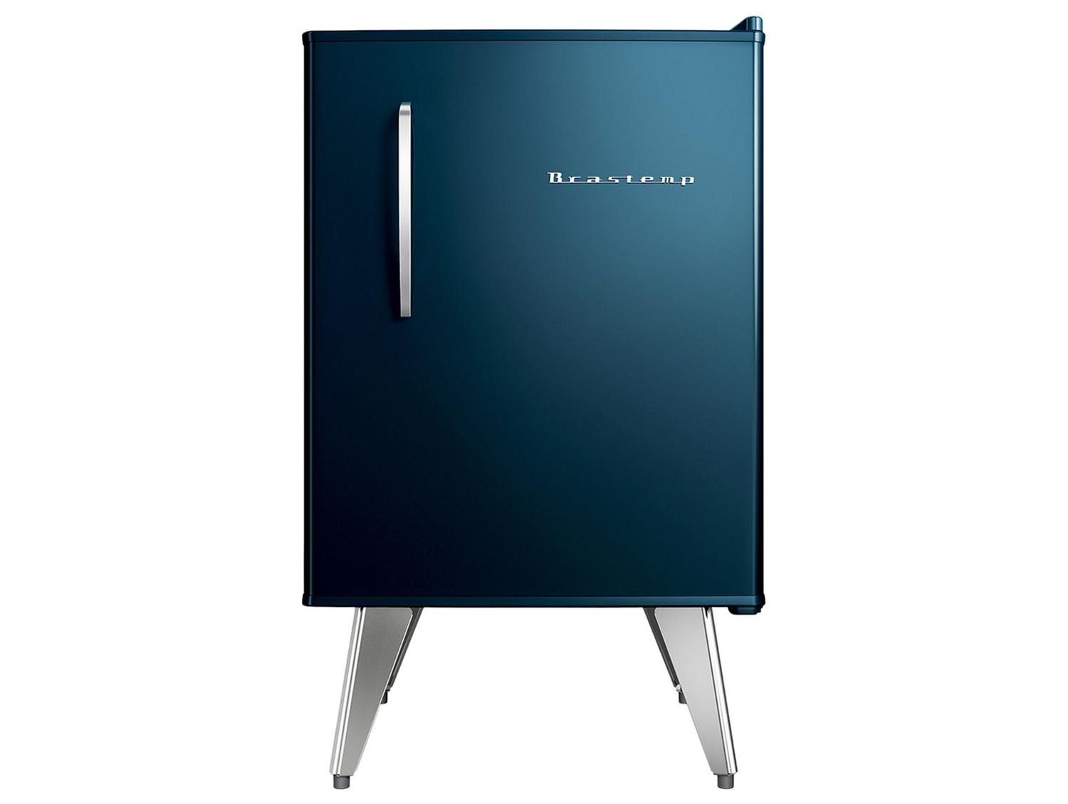Frigobar Brastemp 76L Azul Escuro Retrô BRA08MZ