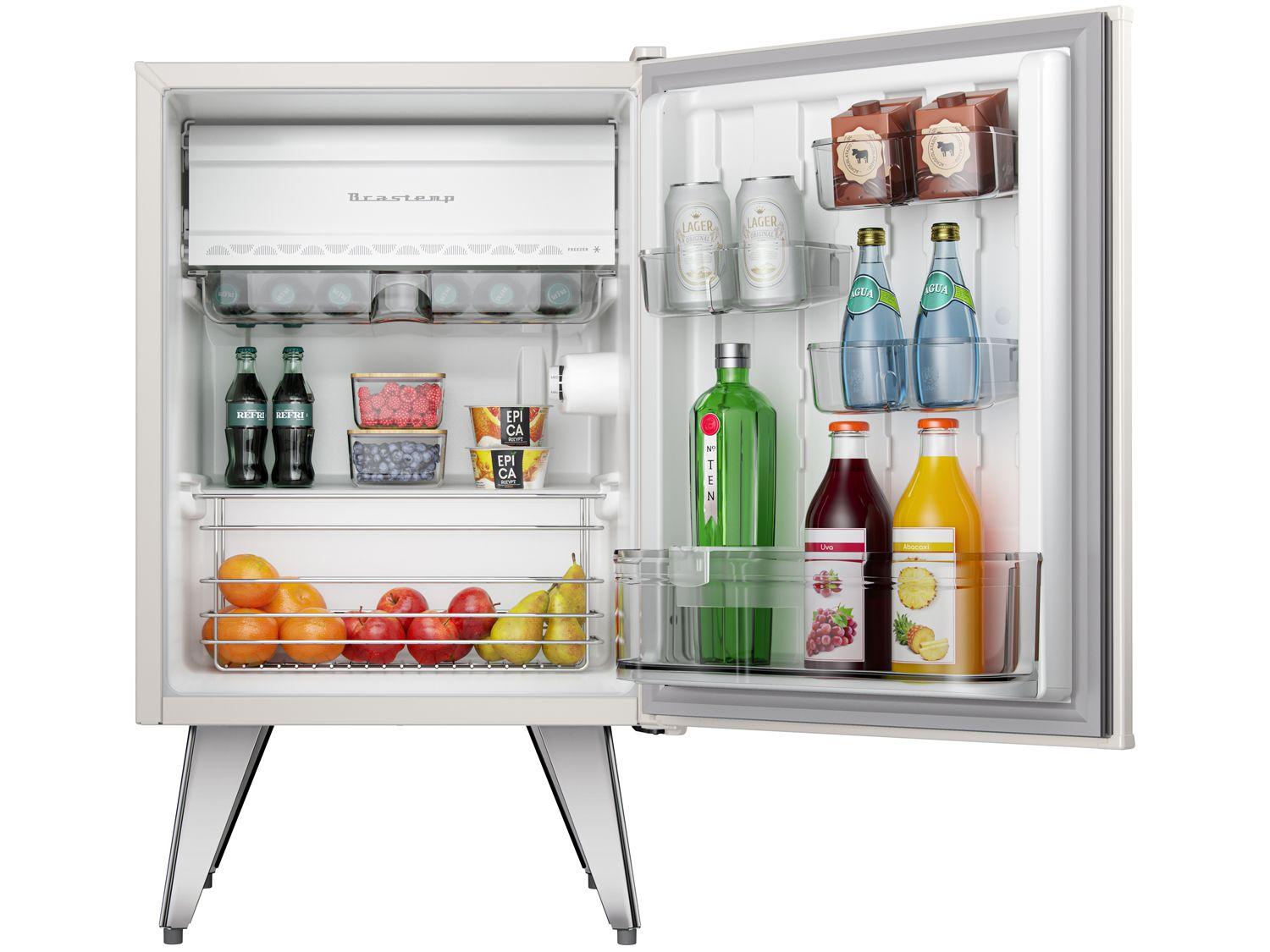 Frigobar Brastemp 76L Branco Retrô BRA08HB