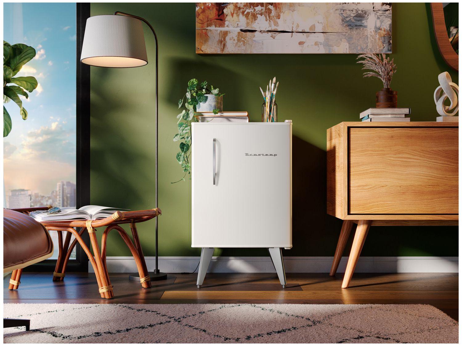 Frigobar Brastemp 76L Branco Retrô BRA08HB