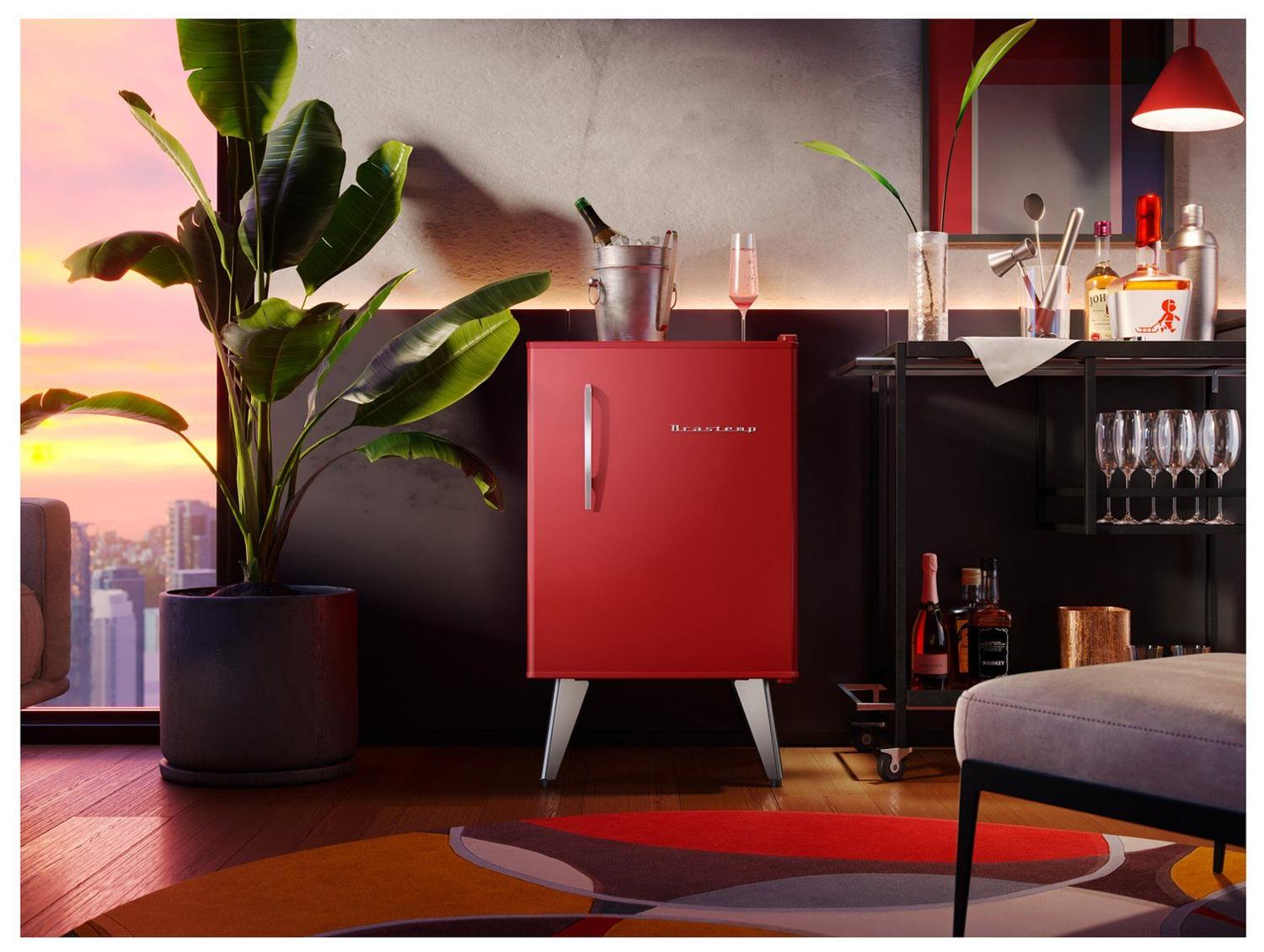 Frigobar Brastemp 76L Vermelho Retrô BRA08HV | Shopping | LATAM Pass