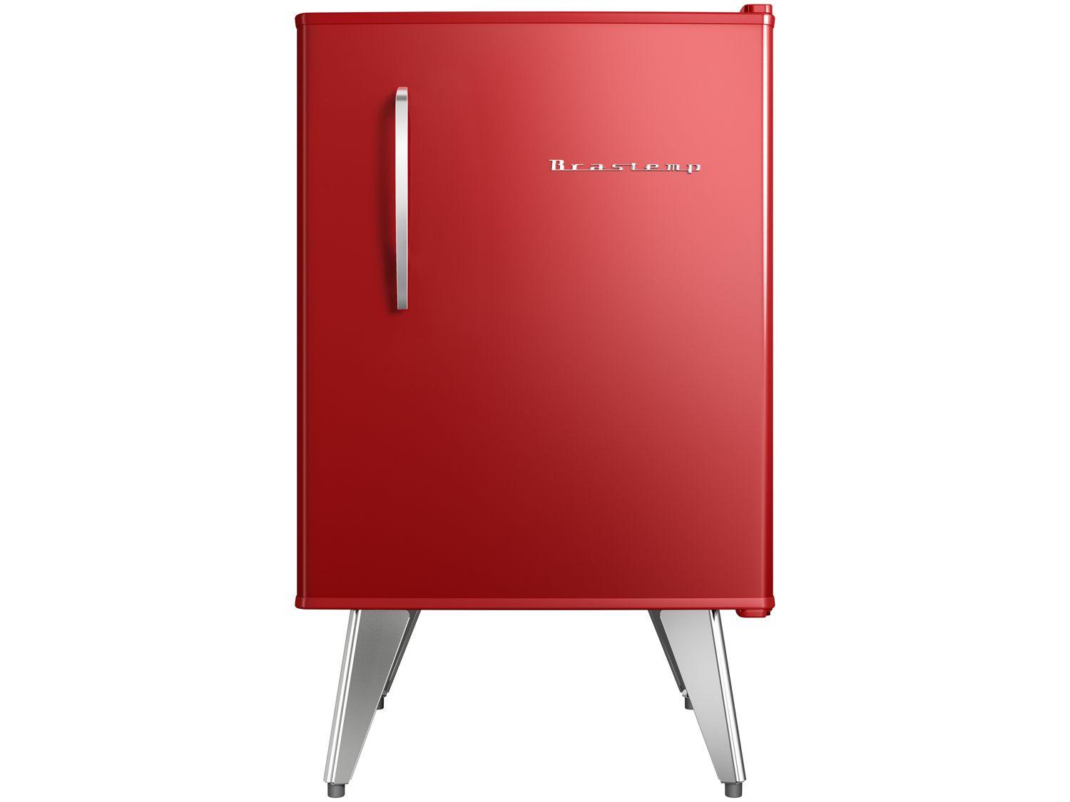 Frigobar Brastemp 76L Vermelho Retrô BRA08HV