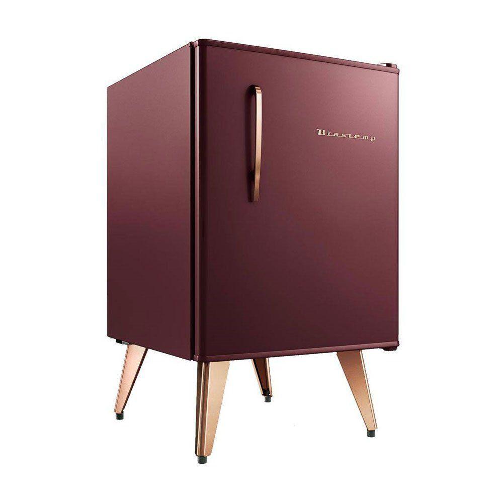 Frigobar Brastemp Retrô 76 Litros Marsala Wine BRA08BG - Frigobar ...