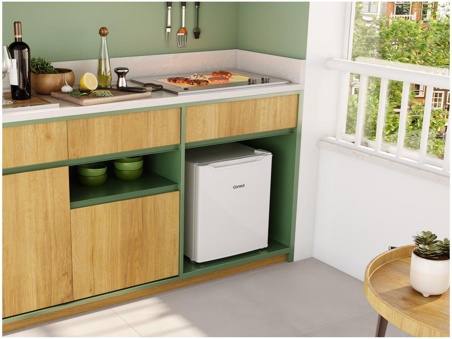 Frigobar Consul 47L Branco CRC04AB | Shopping Smiles