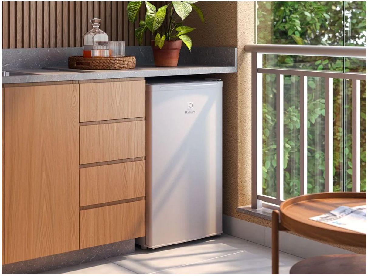Frigobar Electrolux 122L Branco Efficient EM120
