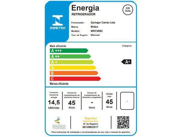 Frigobar Midea 45L Branco