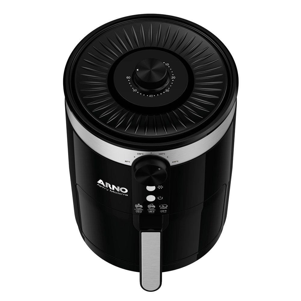Fritadeira Air Fryer Arno 3,5 Litros PFRY Preta 127V Fritadeira sem Óleo / Air Fryer