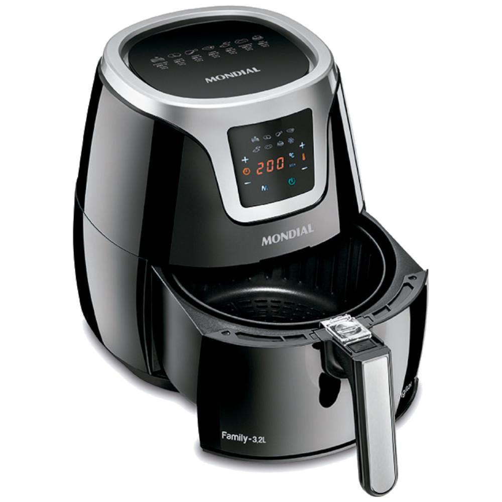 Fritadeira Air Fryer Mondial Family Digital Touch 3,2L 1500W AF19