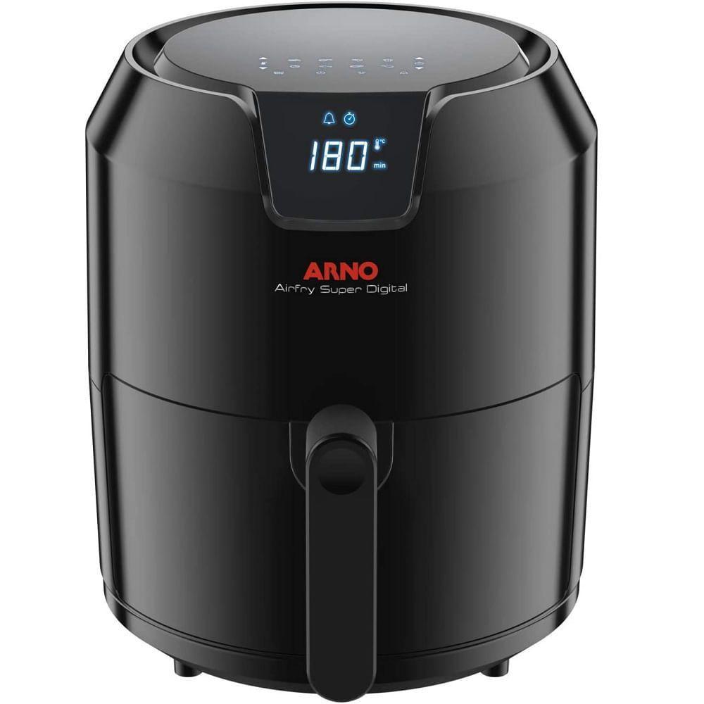 Fritadeira Airfryer Arno Super Digital 4,2L Preta 110V GFRY Fritadeira Elétrica e Acessórios